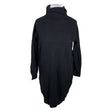 Unisex Andiata - Kootud kleit, suurus 42 - Must ()