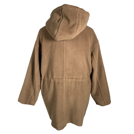 Unisex Weekend by MaxMara - Villane mantel, suurus 42 - Pruun (2)