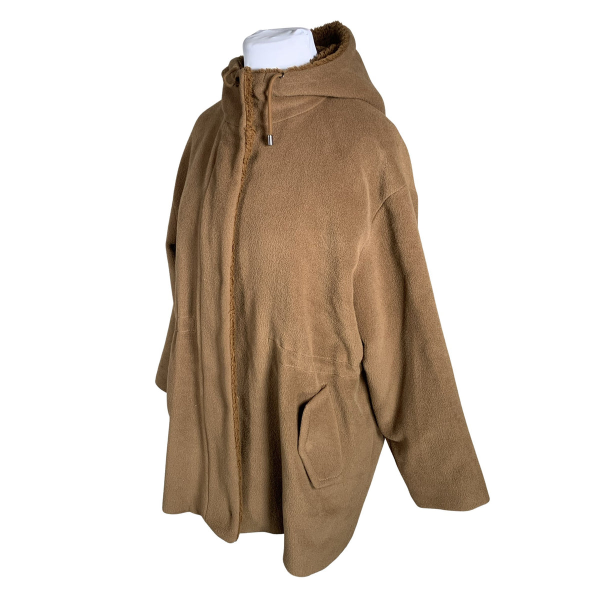 Unisex Weekend by MaxMara - Villane mantel, suurus 42 - Pruun (3)