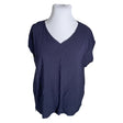 Unisex Lindex - Lühikeste käistega pluus, suurus 44 - Sinine ()