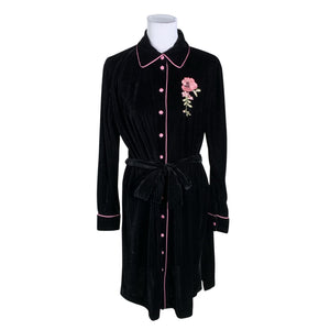 Unisex Twinset - Hommikumantel, suurus 36 - Must (1)