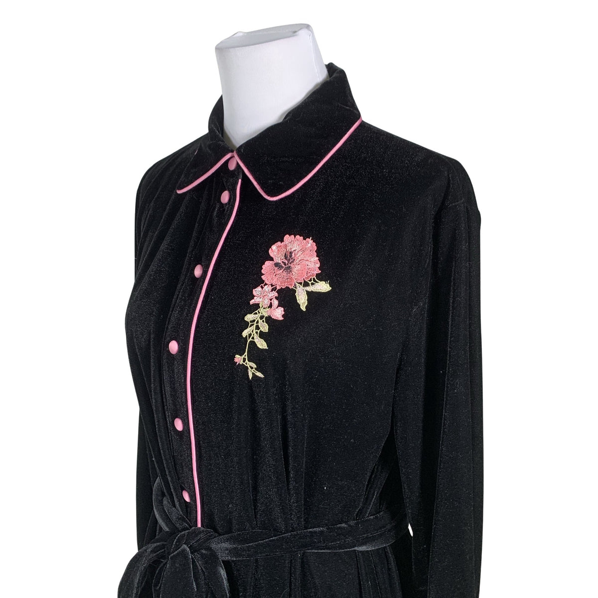 Unisex Twinset - Hommikumantel, suurus 36 - Must (3)