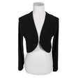 Unisex Michael Tyler - Trikotaažist boolero, suurus 36 - Must ()