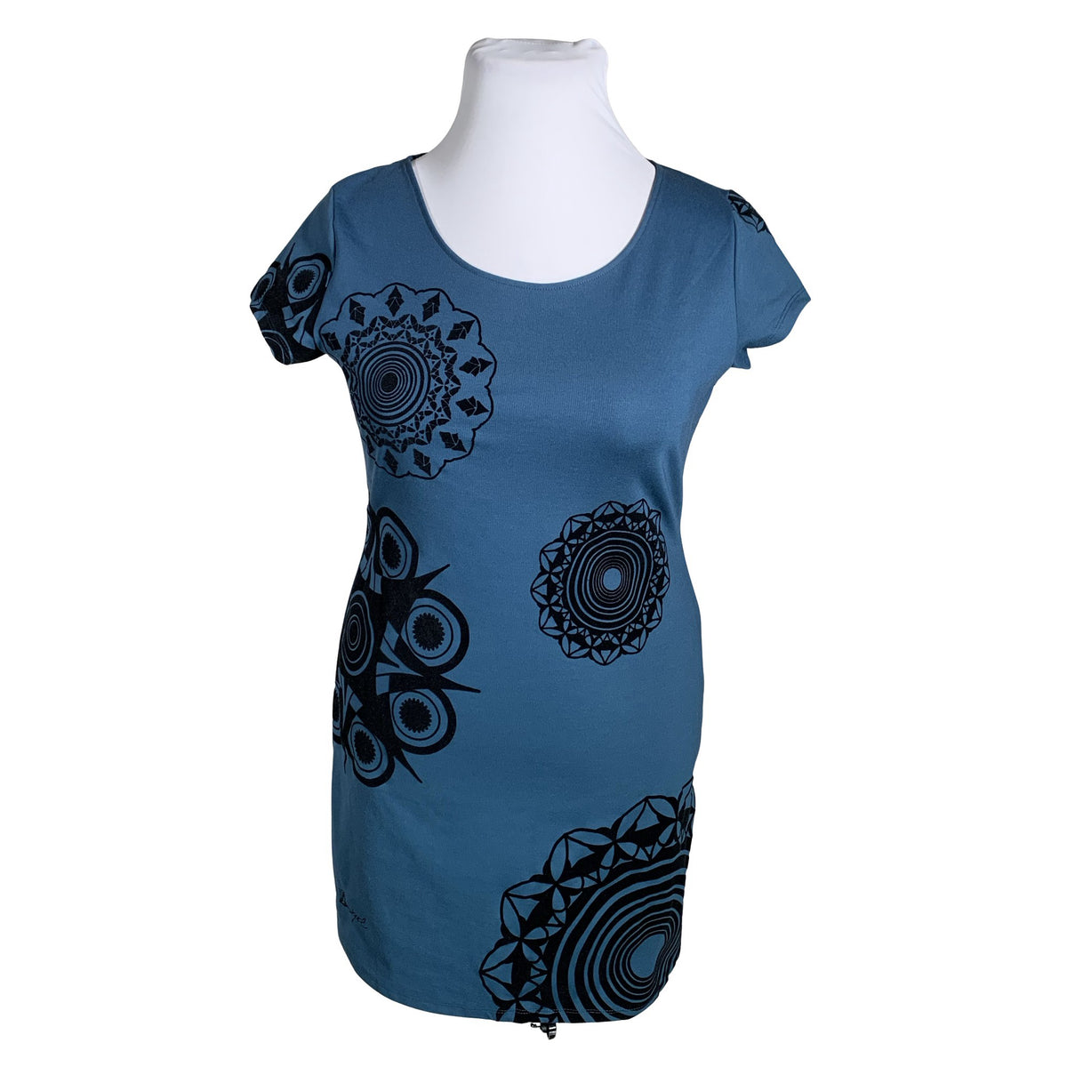 Unisex Desigual - Trikotaažist kleit, suurus 42 - Sinine (1)