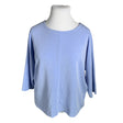 Unisex Via Appia - Trikotaažist pluus, suurus 44 - Helesinine ()