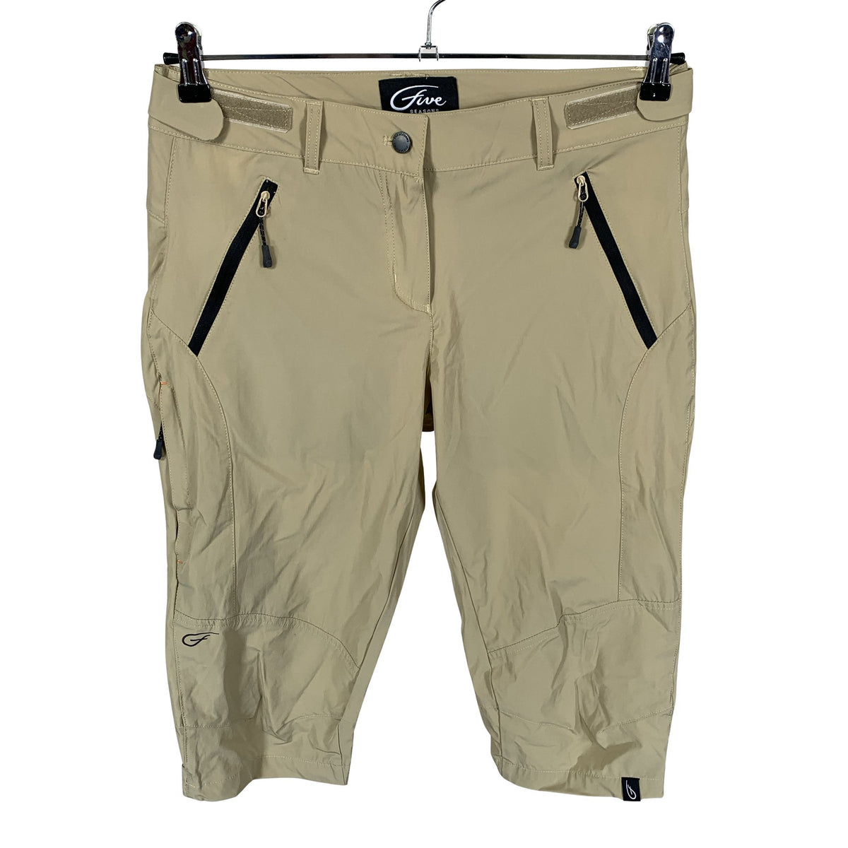 Unisex Five seasons - Mittevenivad poolpikad püksid, suurus 40 - Beige (1)