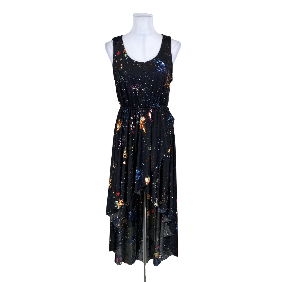 Unisex AX Paris - Trikotaažist kleit, suurus 40 - Must (1)