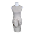 Unisex Club L - Trikotaažist kleit, suurus 36 - Beige ()