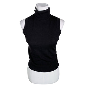 Unisex Sand - Kootud vest, suurus 36 - Must (1)