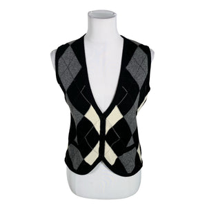 Unisex Gant - Kootud vest, suurus 38 - Must (1)