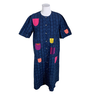 Unisex Marimekko - Mitteveniv kleit, suurus 36 - Sinine (1)