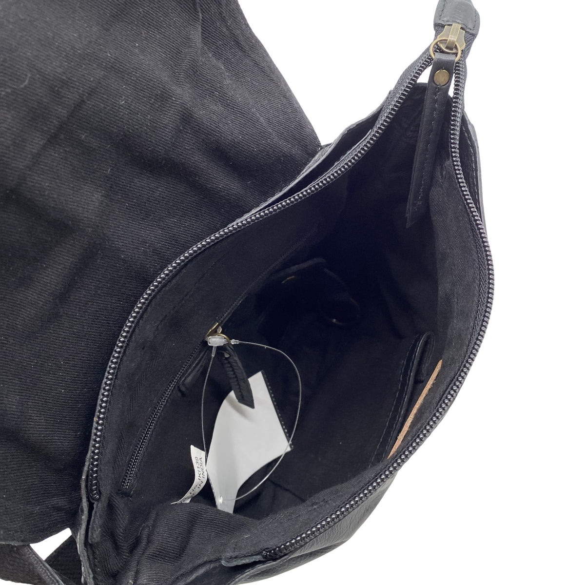 Unisex Gusti Leder - Õlakott, suurus Midi - Must (3)