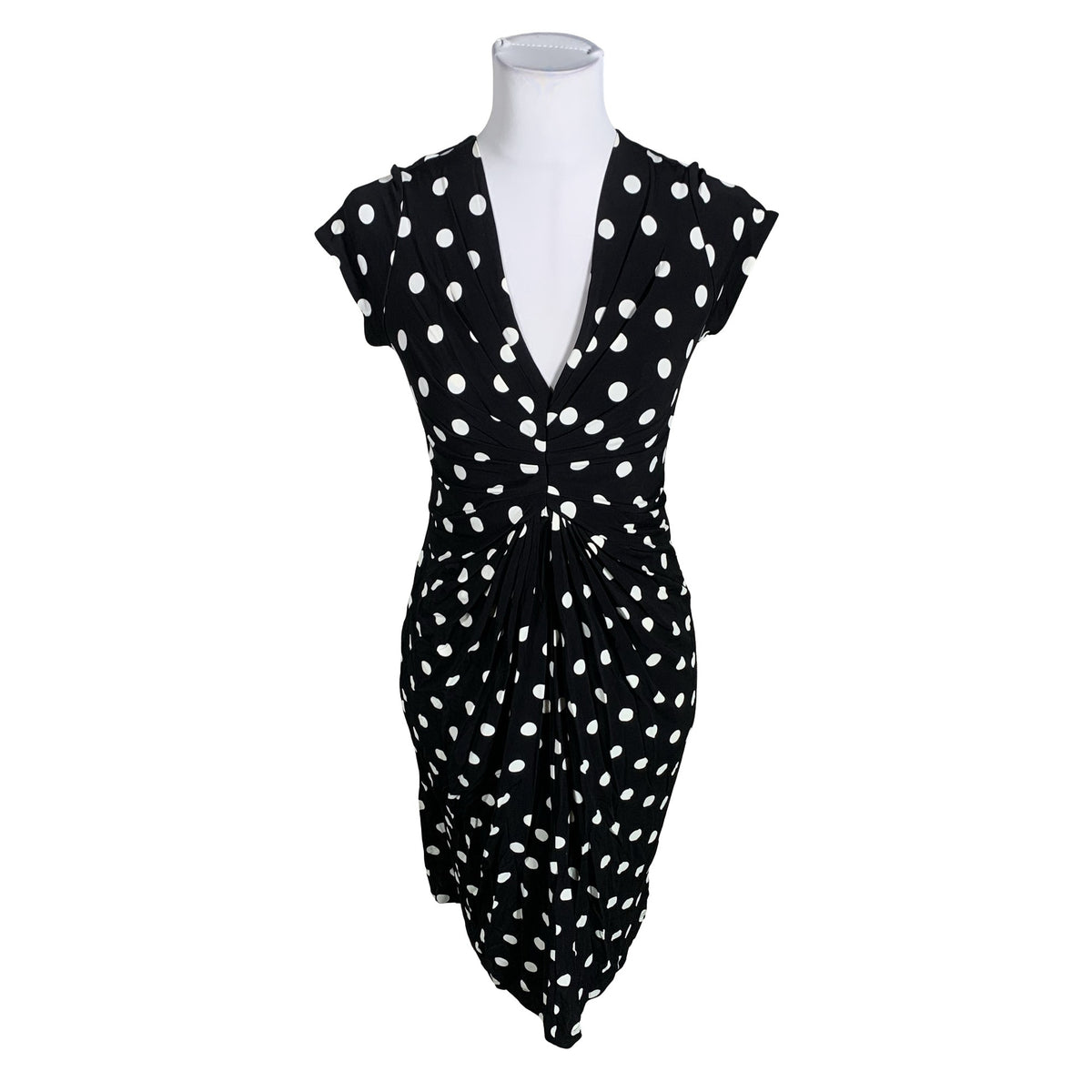 Unisex Andiata - Trikotaažist kleit, suurus 36 - Must (1)