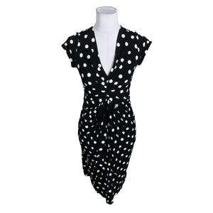 Unisex Andiata - Trikotaažist kleit, suurus 36 - Must (1)