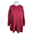 Unisex Nanso - Dressikangast kleit, suurus 42 - Veinipunane ()