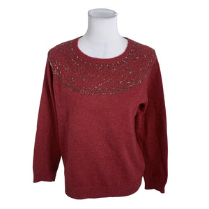 Unisex Esprit - Kampsun, suurus 38 - Veinipunane (1)