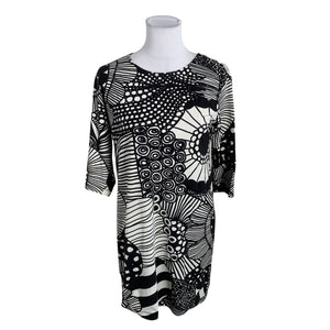 Unisex Marimekko - Trikotaažist kleit, suurus 38 - Must (1)