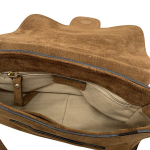 Unisex Abro - Õlakott, suurus Mini - Pruun (3)