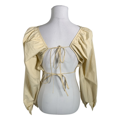 Unisex Na-KD - Pluus, suurus 36 - Beige (2)
