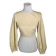 Unisex Na-KD - Pluus, suurus 36 - Beige ()