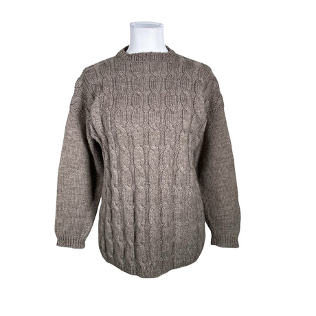 Unisex Handmade - Villane pluus, suurus 36 - Pruun ()