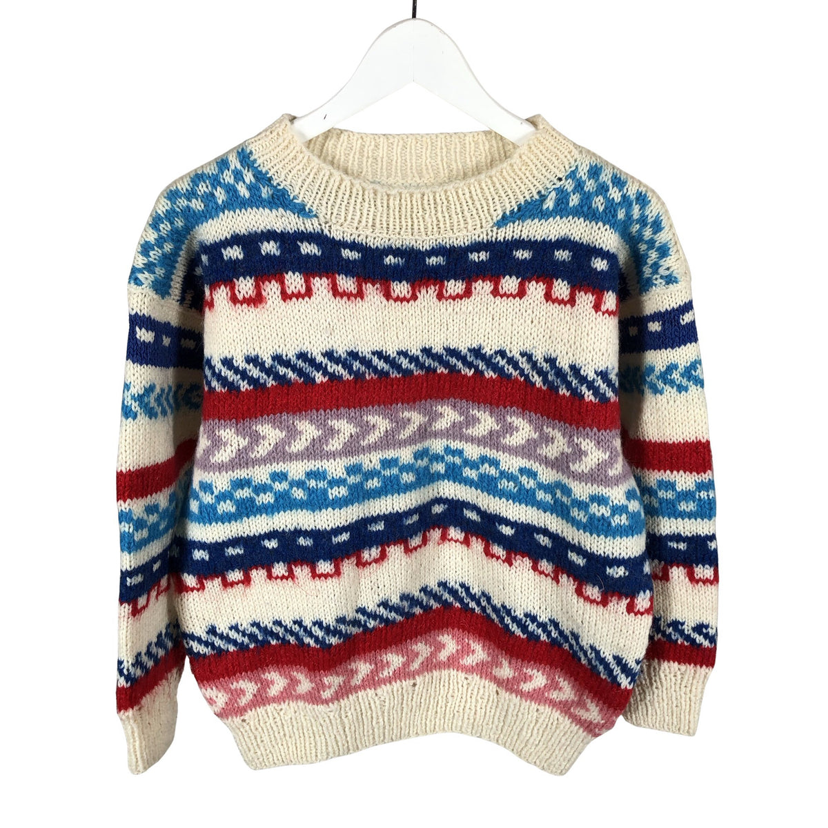 Unisex Handmade - Kampsun, suurus 152 - 158 - Valge (1)