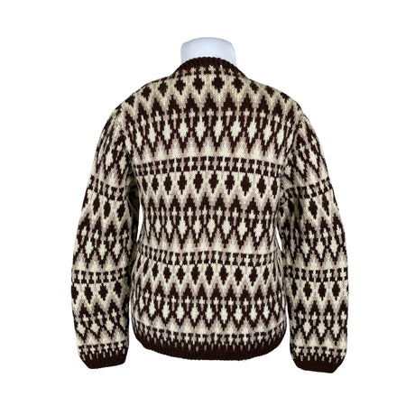 Unisex Handmade - Kardigan, suurus 42 - Pruun (2)