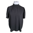 Unisex Friends Like These - Lühikeste käistega pluus, suurus 46 - Must ()