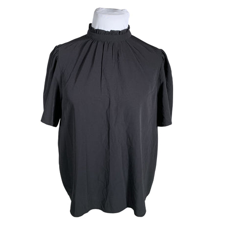 Unisex Friends Like These - Lühikeste käistega pluus, suurus 46 - Must ()
