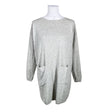 Unisex Nanso - Kootud kleit, suurus 38 - Hall ()