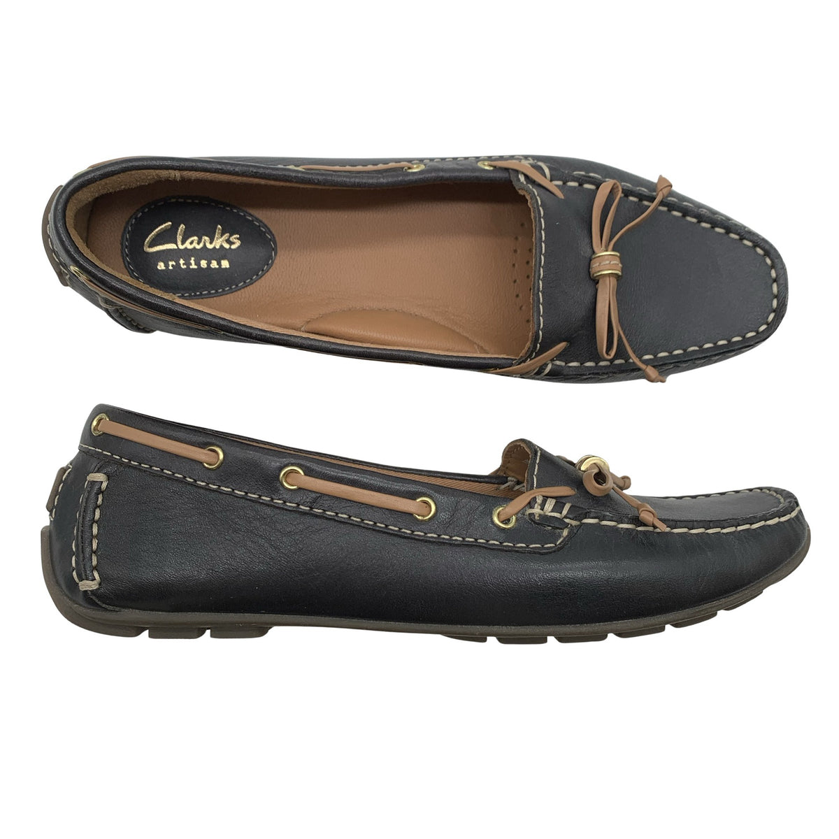 Unisex Clarks - Mokassiinid, suurus 37 - Hall (1)
