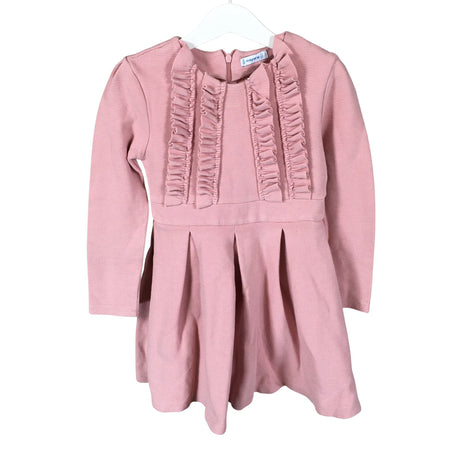 Unisex Mayoral - Trikotaažist kleit, suurus 104 - 110 - Heleroosa ()