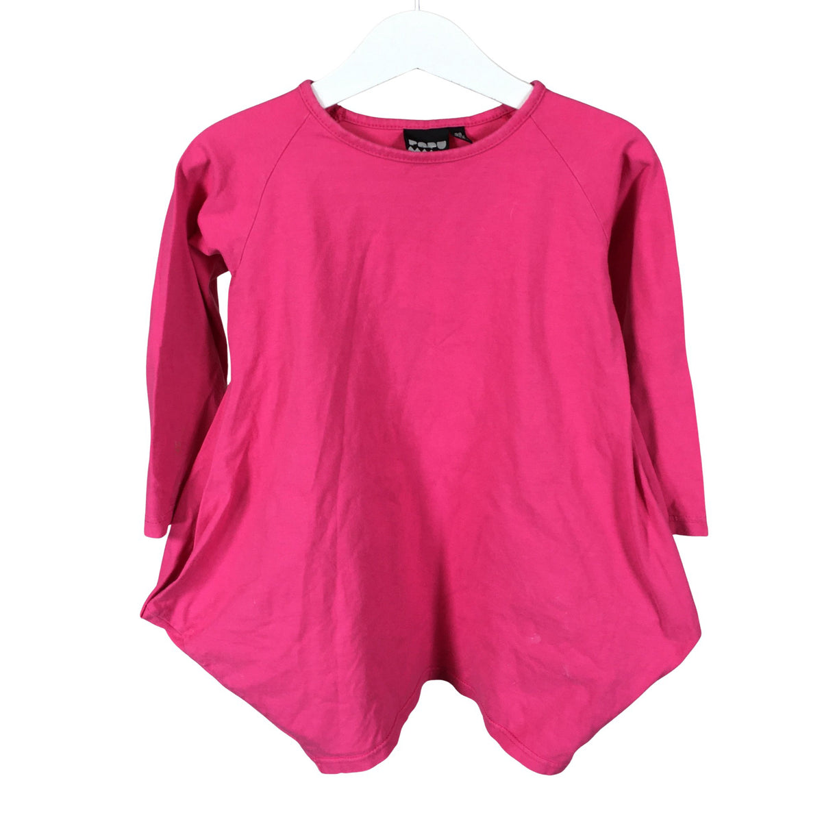 Unisex Papu - Trikotaažist kleit, suurus 98 - 104 - Roosa (1)