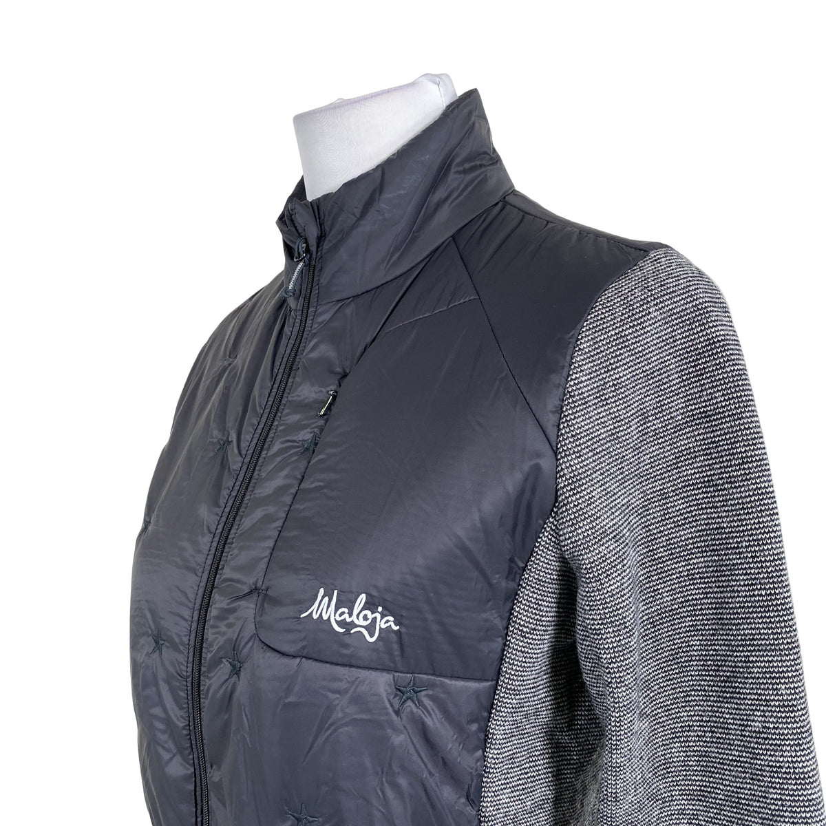 Unisex Maloja - Õhem talvejope, suurus 36 - Hall (2)
