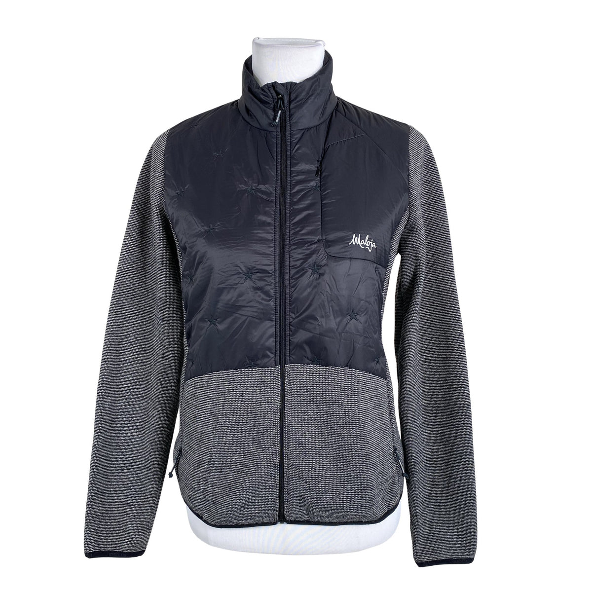 Unisex Maloja - Õhem talvejope, suurus 36 - Hall (1)