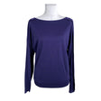 Unisex Lanius - Trikotaažist pluus, suurus 36 - Sinine ()