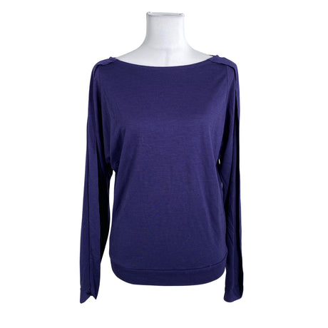 Unisex Lanius - Trikotaažist pluus, suurus 36 - Sinine ()