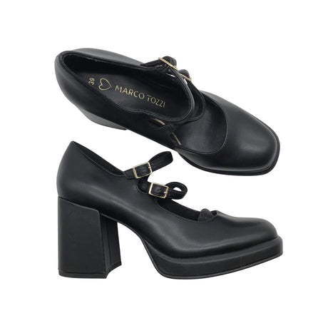 Unisex Marco Tozzi - Kontsakingad, suurus 39 - Must ()