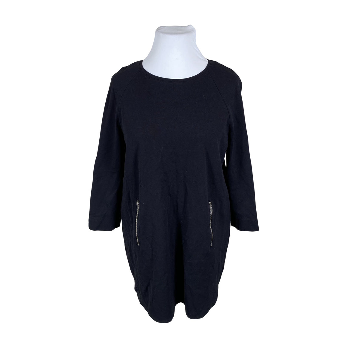 Unisex Ritva Falla - Dressikangast tuunika, suurus 42 - Must (1)