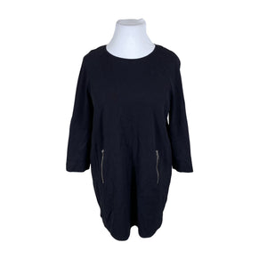 Unisex Ritva Falla - Dressikangast tuunika, suurus 42 - Must (1)