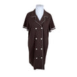 Unisex Nanso - Trikotaažist kleit, suurus 42 - Pruun ()