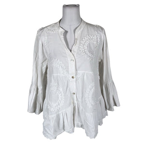 Unisex Culture - Pluus, suurus 40 - Valge (1)