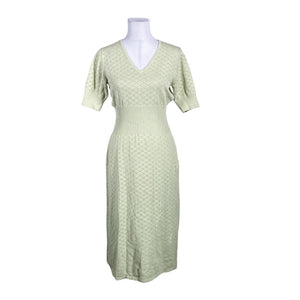 Unisex Nanso - Kootud kleit, suurus 36 - Roheline (1)