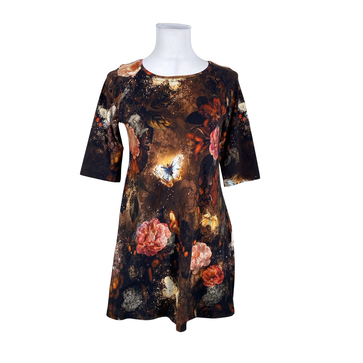 Unisex Ehta - Trikotaažist kleit, suurus 36 - Must (1)