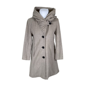 Unisex Erich Fend - Villane mantel, suurus 42 - Beige (1)