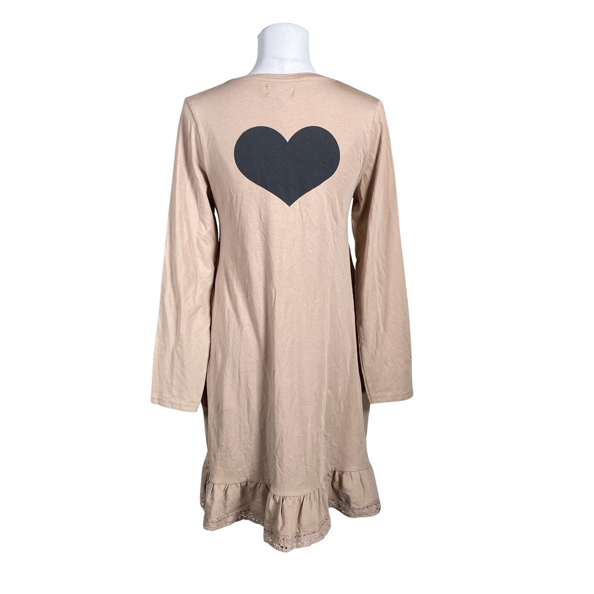 Unisex Blooming - Trikotaažist kleit, suurus 38 - Heleroosa (2)
