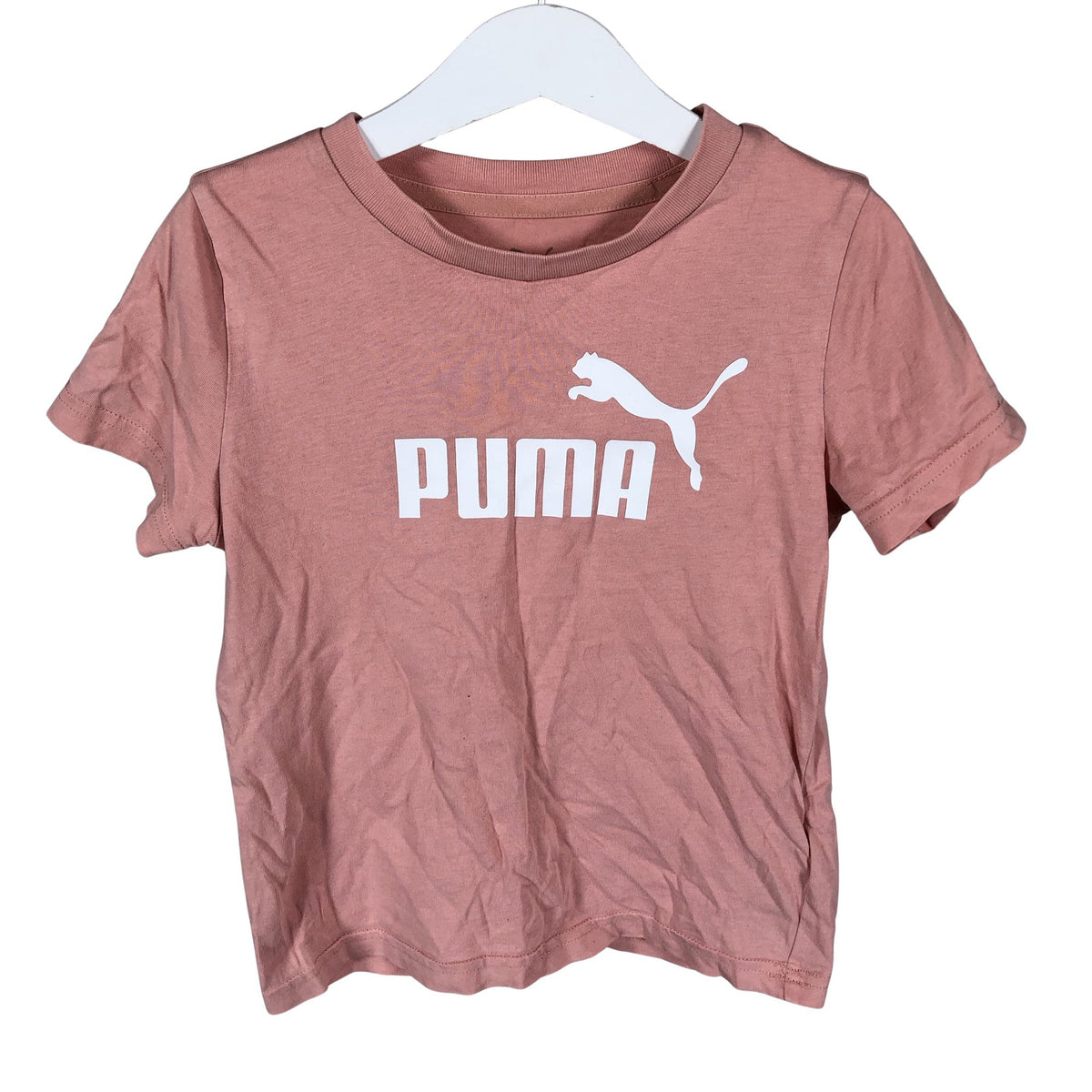 Unisex Puma - T-särk, suurus 110 - 116 - Heleroosa (1)