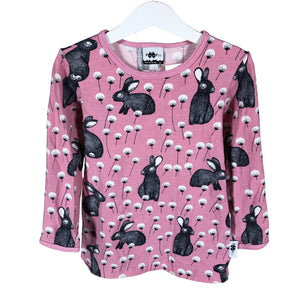 Unisex PaaPii - Trikotaažist pluus, suurus 98 - 104 - Heleroosa (1)