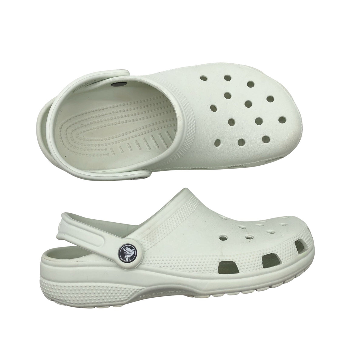 Unisex Crocs - Lahtise kannaga jalanõud, suurus 39 - Roheline (1)