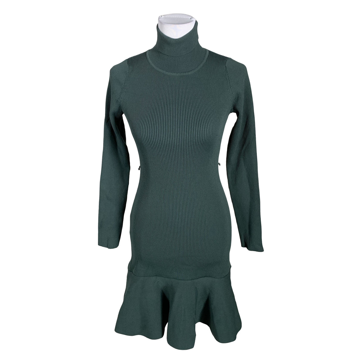 Unisex Karen Millen - Kootud kleit, suurus 38 - Roheline (1)